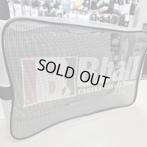 画像1: B.ballオリジナル メッシュシューズケース 黒/白/ピンク