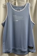 PTRタンクトップ　スモークブルー
