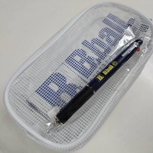 画像3: メッシュミニポーチ ミント/紺