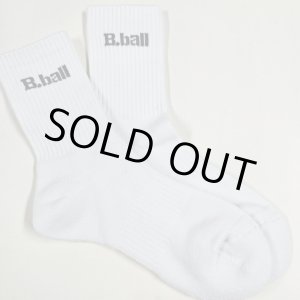 画像: B.ballオリジナルソックス 抗菌防臭機能付き ロング丈
