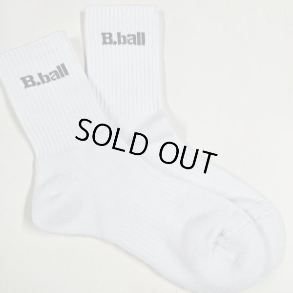 画像1: B.ballオリジナルソックス 抗菌防臭機能付き ロング丈
