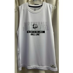 画像: BLスリーブレス　WHT/BLK